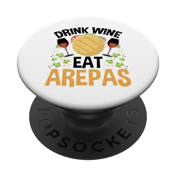 Arepa Making Venezuelan Snacks Arepas Grill Arepa Flour PopSockets Standard