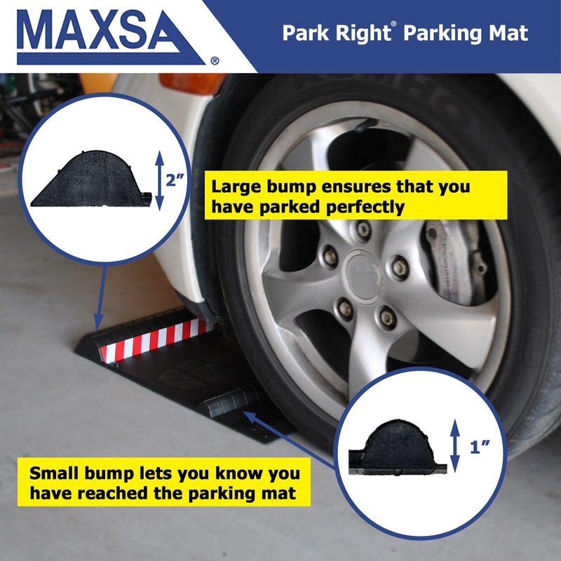 Maxsa 37356-2PK Park Right 21" x 11" x 2" Parking