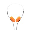 Koss x Retrospekt P/21 Retro On-Ear Headphones, Retro Orange Foam,