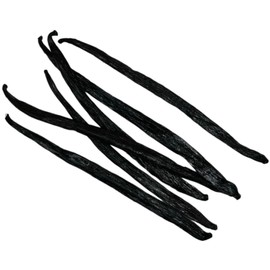 Bourbon Madagascar Vanilla Whole Bean 15cm | 10g - 460g Grade A' (10 Grams ( 5 Beans))