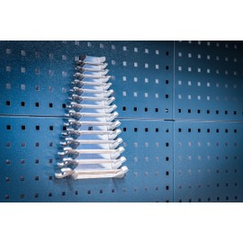 BGS 80194 | Holder for open/ring spanner | 14 supports | for cabinet wall system