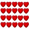 Heart Shape Color Gemstone Toys, Sequins, Hologram, Stone Bijou Stones,