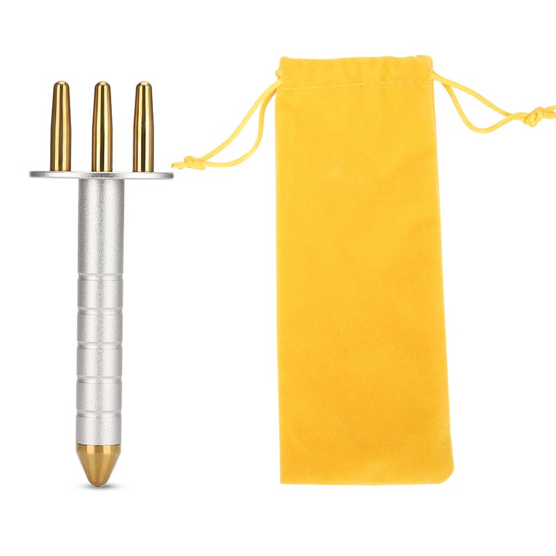 Lymphatic Acid Drainage Pen 3 Fork Meridians Massager Beauty Massage