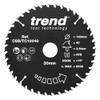 Trend Wood Circular Saw Blade, 190mm Diameter, 30mm Bore, 40