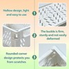 Vordpe Pack of 3 Folding Boxes, Plastic Folding Basket, Mini