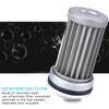 GSTP Inline Fuel Filter 6AN 8AN 10AN Adapter 100 Micron