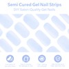 SEMINCA Semi Cured Gel Nail Strips-Easy Grip Semi-Gel Stickers Starter