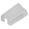 Acrylic Napkin Holder Transparent Uncapped Bathroom Napkin Holder for 23x14x6cm