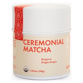Rishi Tea Matcha ceremonial - Té verde Matcha en polvo de primera cosecha japonesa, orgánico y de calidad ceremonial - 1,05 onzas (paquete de 1)      