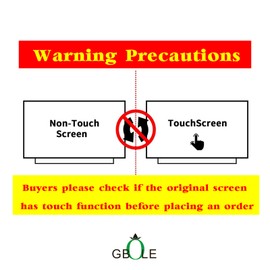 GBOLE New Screen Replacement for Dell Inspiron 16 Plus 7610 7620 P107F P107F001 B160QAN01.0 Laptop LCD Screen Display Replacement 40Pin 3072x1920 (Non-Touch Screen)