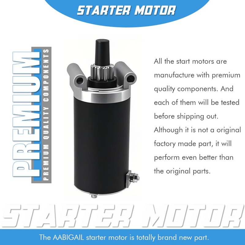 Kohler 7000 Starter Motor Replacement for Courage Engines 20HP 23HP