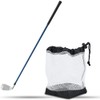 Broco Golf Ball Bag,Nylon Mesh Drawstring Pouch 36 Balls Holder