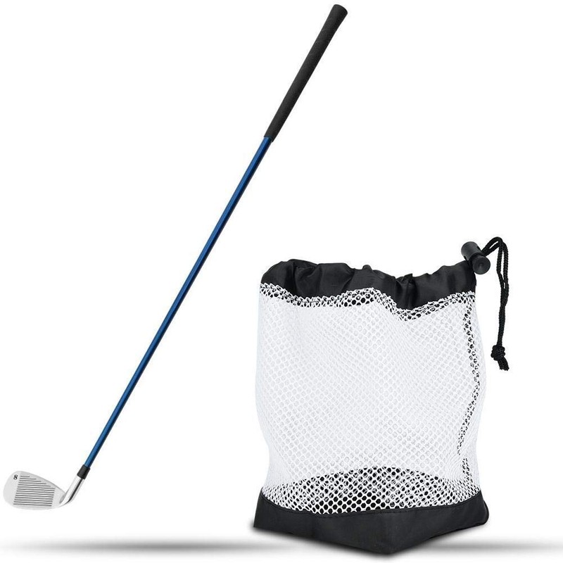 Broco Golf Ball Bag,Nylon Mesh Drawstring Pouch 36 Balls Holder