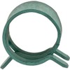 100 7/16" Spring Action Hose Clamps Green