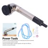 Mini Pneumatic Polishing Machine Adjustable Speed 90° Elbow Trimming Tool