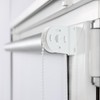 White 32mm Metal Roller Blind Mounting Brackets with Beaded Chain
