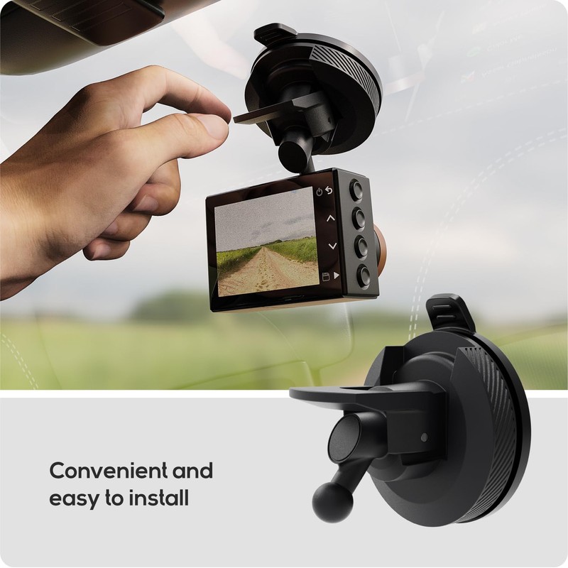 TUSITA Mini Suction Cup Holder Compatible with Garmin Dash Cam