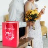 Bojueshaw Surprise Exploding Gift Box - Creative Heart-Shaped Pink Box
