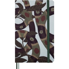 Moleskine Limited Edition Year of the Snake 2025 Notebook, Hard Cover, Large (5" x 8.25"), Ruled, Leaves, 176 pages