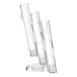 DIN Long (99 x 210 mm) Table Brochure Holder with 6 Compartments / Brochure Stand / Leaflet Holder / Flyer Holder