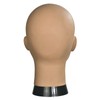 BLTYXT Afro Bald Mannequin Head Professional Cosmetology Wig Training Head