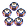 Ruifu Bicycle and Motorcycle Titanium Nuts M6 / M8 /