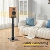 GZGDLJQ Universal Speaker Stands Pair, Adjustable from 20 to 27.5
