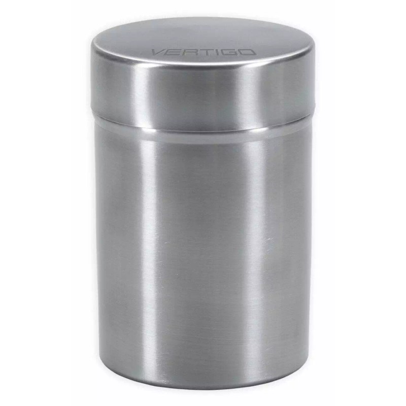 Vertigo Ashtray Cigar Can Stainless Steel Construction, Fits Into Most