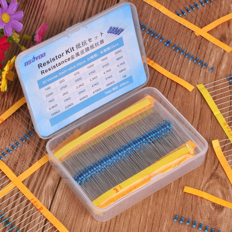 Osoyo Metal Film Resistor, Resistor Set, 10 Ω - 1