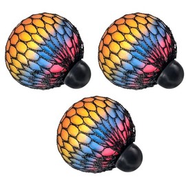 HOT BARGAINS 1 X Rainbow Gripper Squeeze Ball streess ball Party bag filler Fidget Toy - Alleviate Tension, Anxiety and Improve Focus Party Party Bag Filler (Gripper, 1, Count)