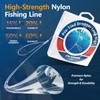 100knots Pre-Tied Dropper Loop Fishing Rig, Fishing Line Spool, 18"