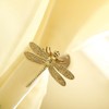 Set of 2 Dragonfly Curtain Holdbacks, Swag Holders for Windows,