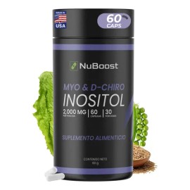 Myo Y D-chiro Inositol Nuboost 60 Cápsulas De 2g