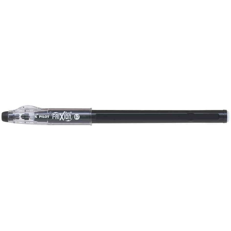 Pilot Frixion Ball Stick Tip 07 Black (Pack of 6)