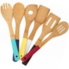 Set de 6 Utensilios de cocina de madera, Good &