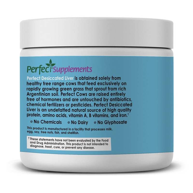 Perfect Supplements – Perfect Desiccated Liver Powder – 180 Grams