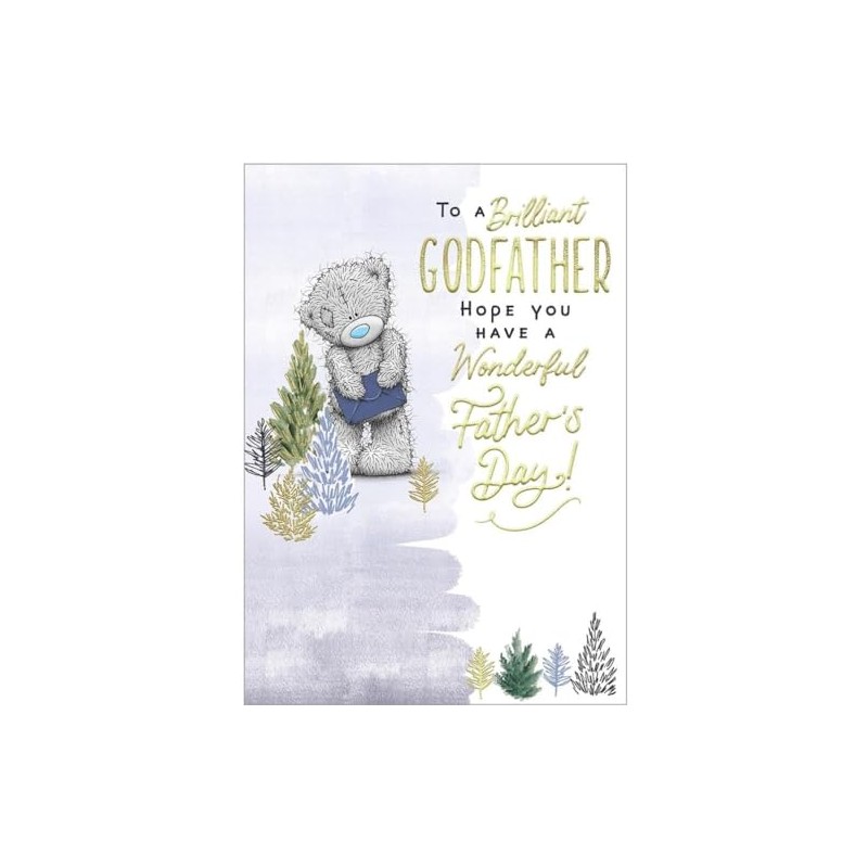 Me To You Bear Brilliant Godfather Father's Day Card