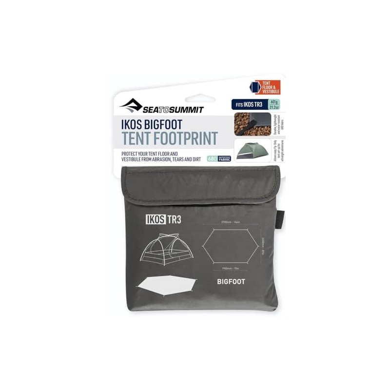 Sea to Summit Groundsheet for IKOS TR3, Shale Grey, 3