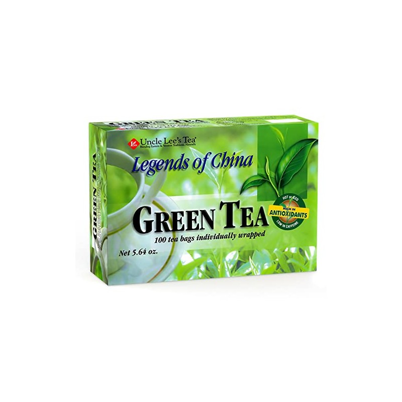 Green Tea, ORIGINAL , 100 BAG by Uncle Lees Teas
