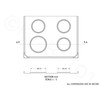KITCHEN BASICS 101 4 Pack (2) 6" & (2) 8"