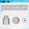 JEUCLEL Type K Wheel Locking Nut Key Compatible with Land