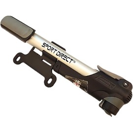 Sport Direct 120PSI Max Mini Bicycle Bike Cycle Pump and Gauge Schrader/Presta