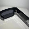 Stylish Thick Frame Square Sunglasses Unisex Black Tortoiseshell Trendy Cat