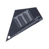 Guitar String Action Gauge Ruler Tool Stainless Steel Electric Guitar