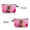 MoCaliduccious Pomeranian Makeup Bag for Women Travel Cosmetic Organizer Bag