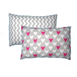 Baby Kids Toddler PILLOWCASE (60x40cm size) 2 PACK 100% cotton (5)