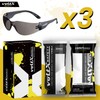 3 x voltX ‘GRAFTER’ Lightweight Industrial Safety Glasses, UKCA &
