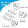 Pinch Pleat Curtain Hooks, 4 tine pin curtain hook made