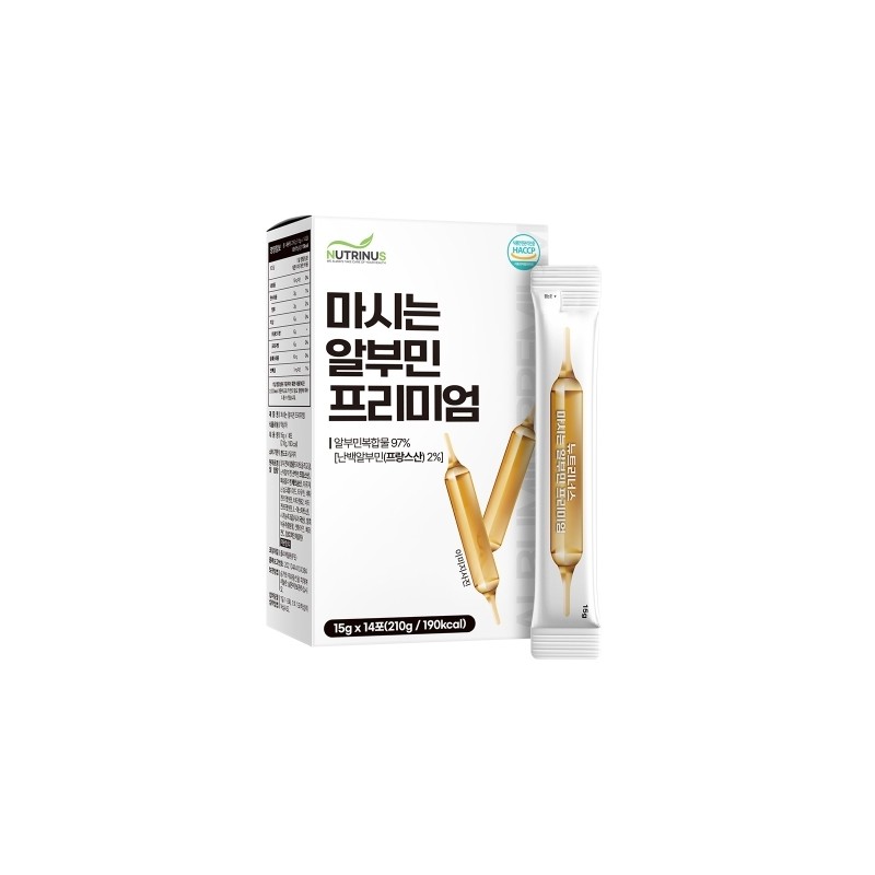 Nutrinus High-Content Premium Egg White Albumin Liquid Essence Stick 14