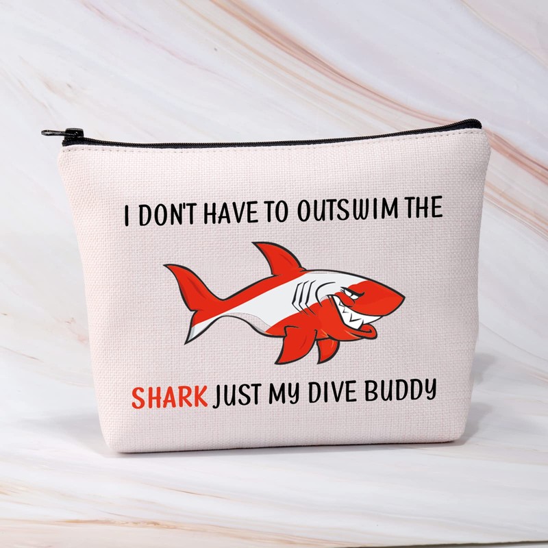Scuba Gifts Diving Gift Scuba Diving Makeup Bag I Don't